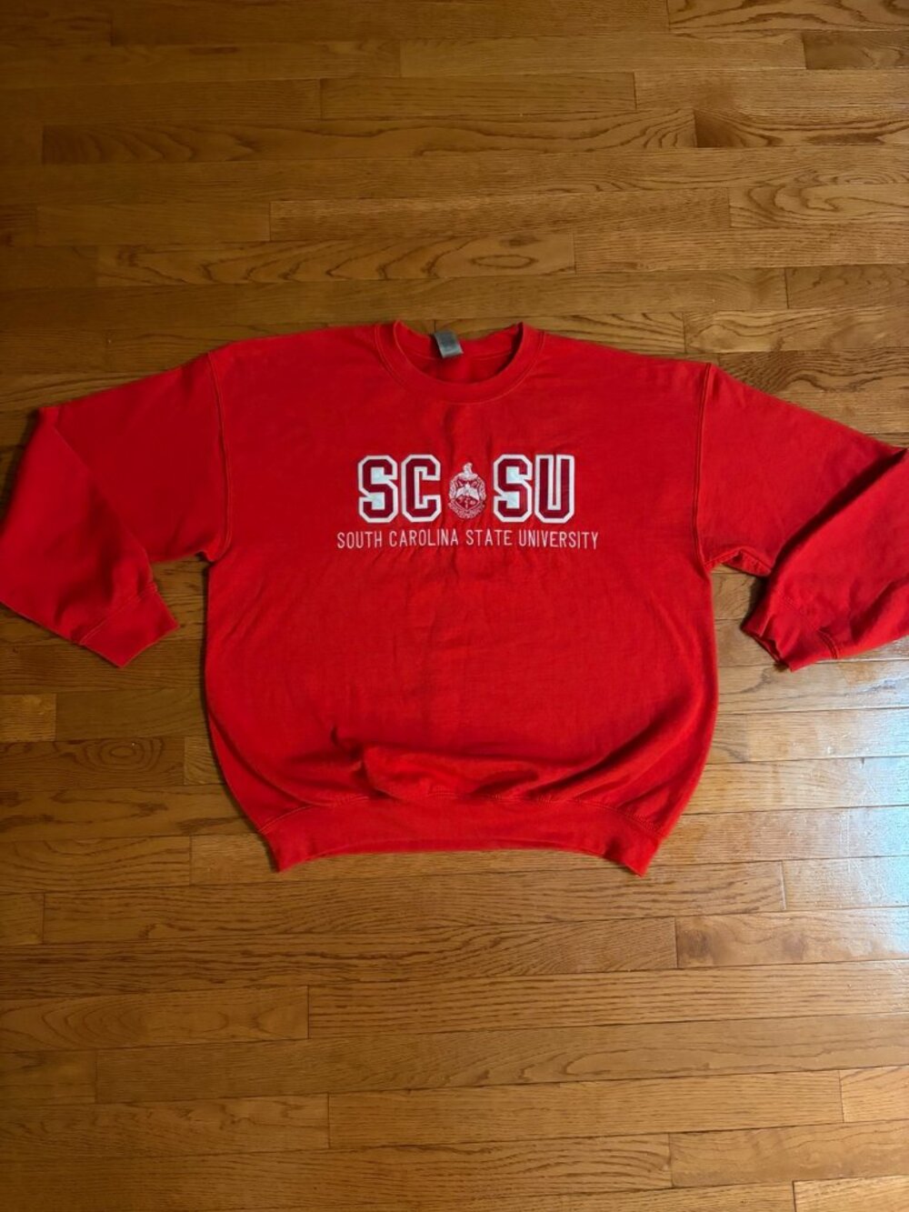 Delta Sigma Theta SCSU South Carolina State University Sweatshirt Red Large